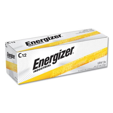 Energizer Industrial C Batteries Box of 12