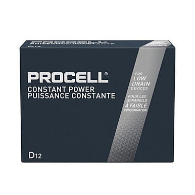Procell D alkaline, Box of 12