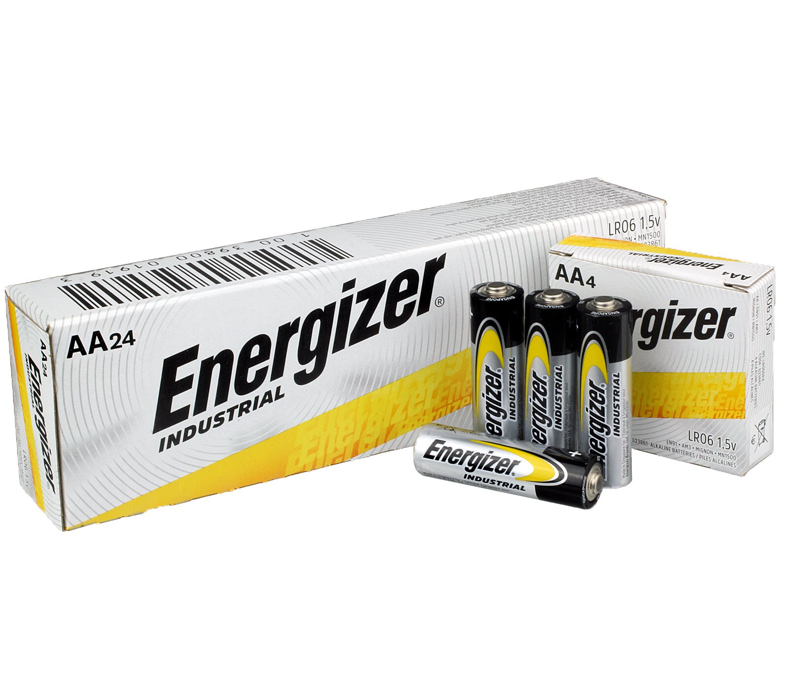 Energizer Industrial AA Batteries Box of 24