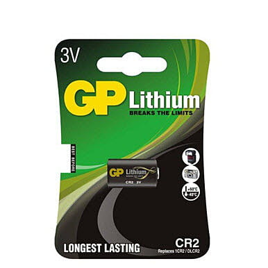 GP Batteries 3V lithium CR2, 1pk